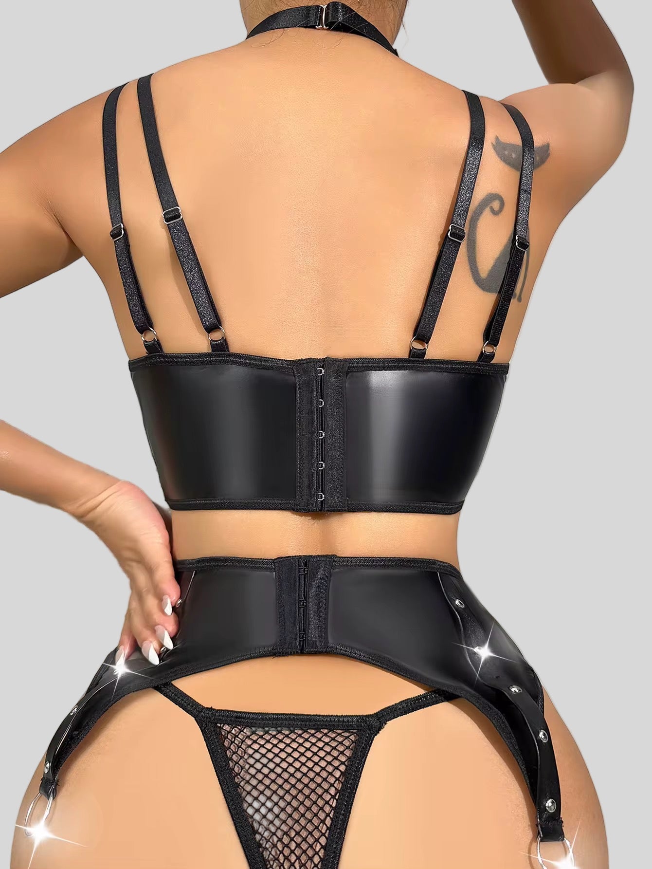 Lux Leatherette Set