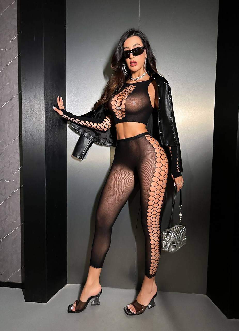 Fishnet Body Stocking