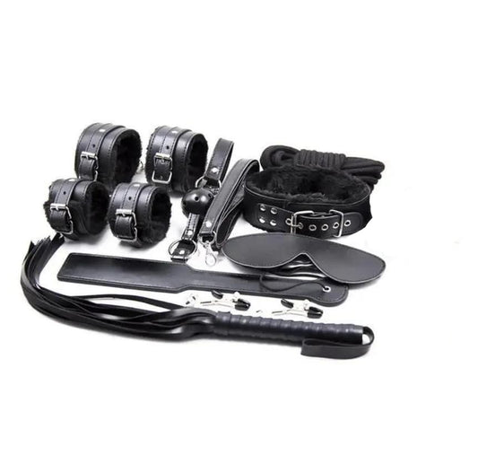 Luxury Black Bondage Kit